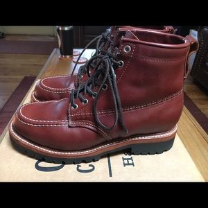8 Chippewa Moc-Toe Hand Made in the USA Boots